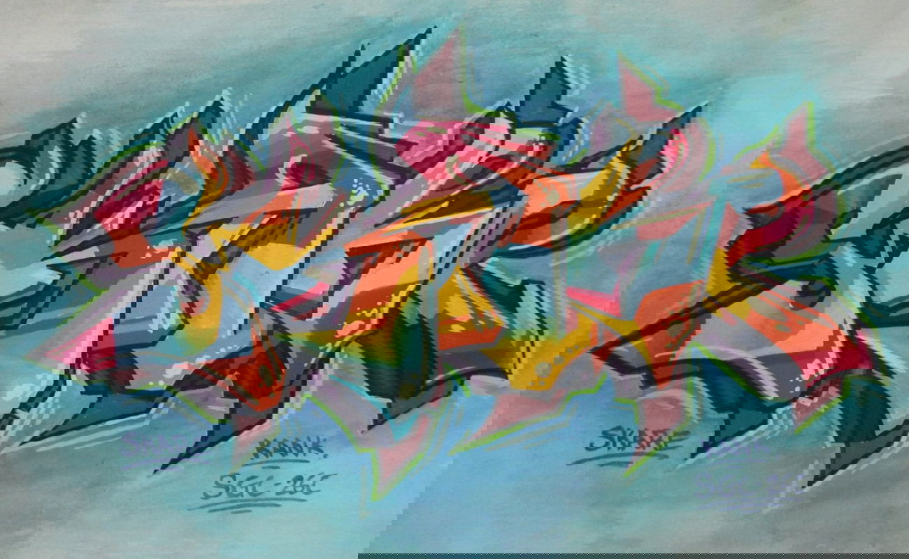 Graffiti Wall - Photo by KanK