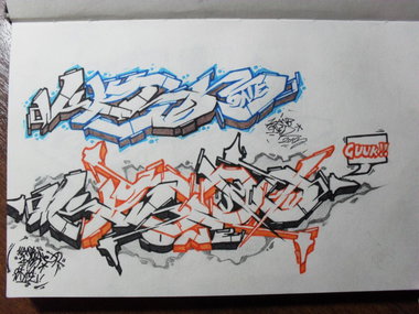 Graffiti Sketch - Photo by Kanb1