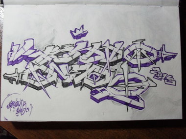 Graffiti Sketch - Photo by Kanb1