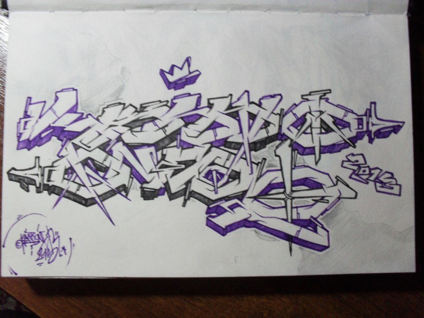 Graffiti Sketch - Photo by Kanb1