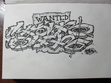 Graffiti Sketch - Photo by Kanb1