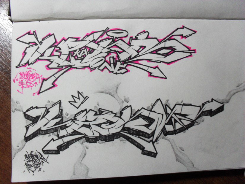 Graffiti Sketch - Photo by Kanb1