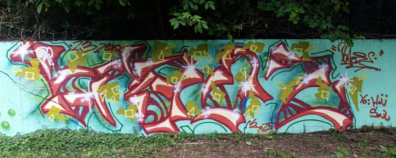 Graffiti Wall in Itzehoe - Photo by Kaoz1312 (2015)