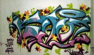 Graffiti Wall in Lüneburg - Photo by Kaoz1312 (2015)