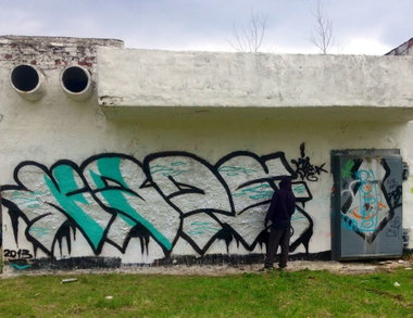 Graffiti Bombing - Photo by KapeOne (2013)