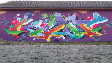 Graffiti Wall - Photo by Kaput (2016)