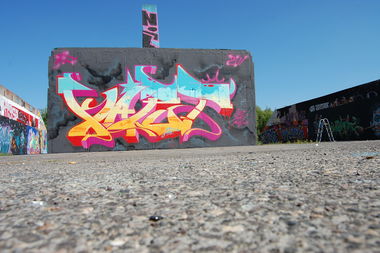 Graffiti Wall - Photo by Kaput (2015)