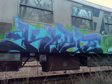 Graffiti Train - Photo by Kaput (2011)