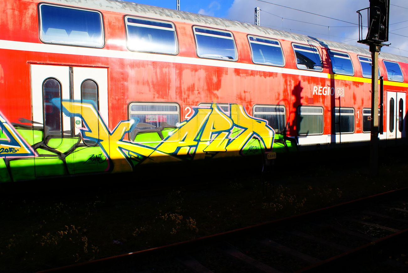 Graffiti Train - Photo by Kaput