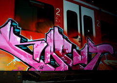 Graffiti Train - Photo by Kaput