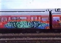 Graffiti Video - Photo by KarlKoksihrNutten - Trains, Munich, München