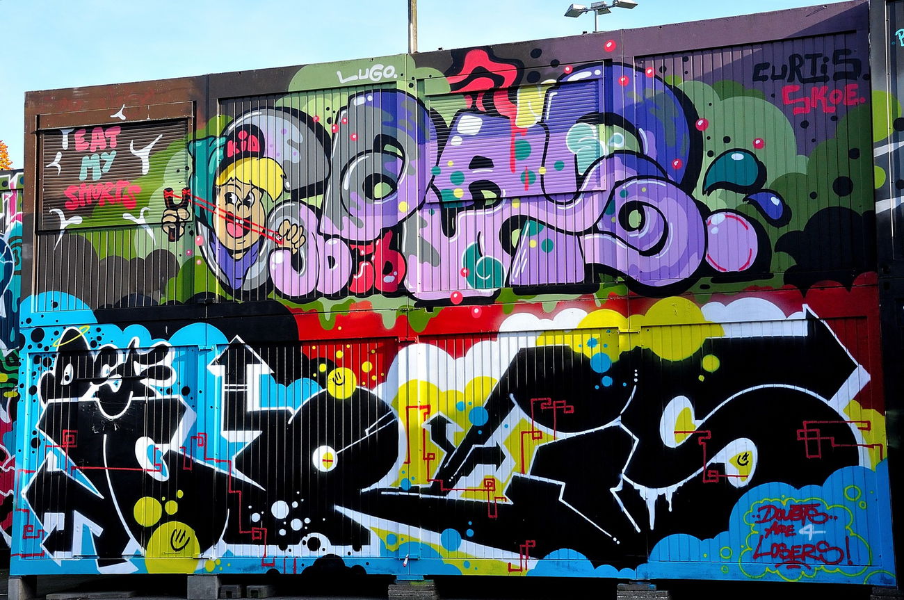 Graffiti Wall - Photo by Karlo_Kolambo - dsf, crap, kidcrap