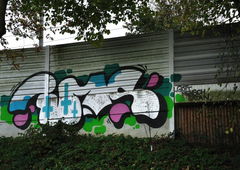 Graffiti Wall in Hamburg - Photo by Karlo_Kolambo - Gms, Crap (2012)