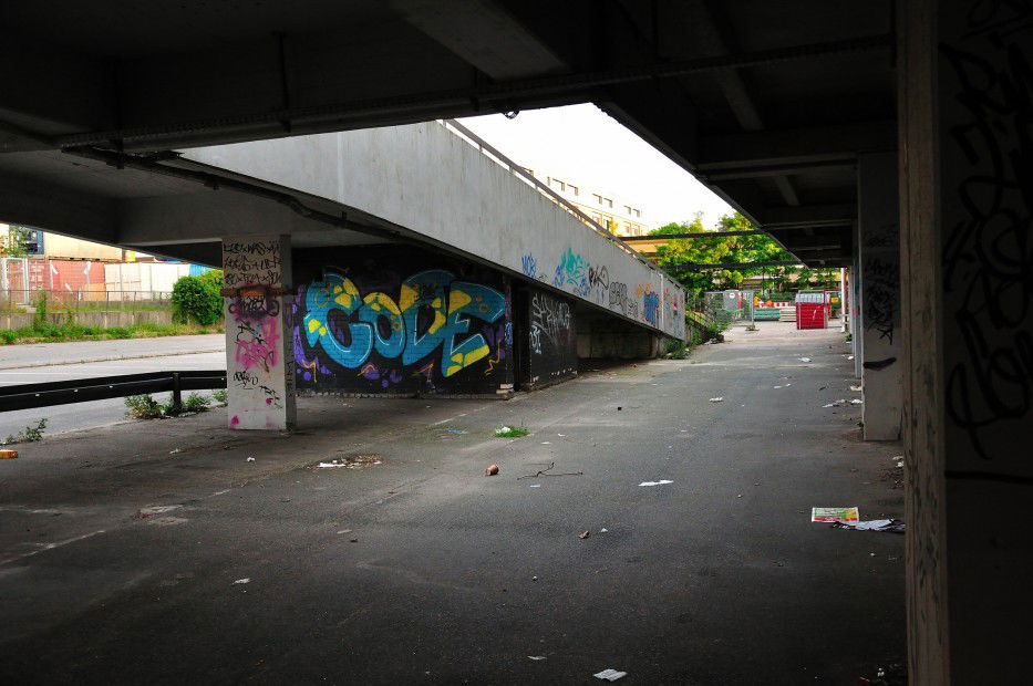 Graffiti Wall in Hamburg - Photo by Karlo_Kolambo - Code, Gms, Bk (2012)