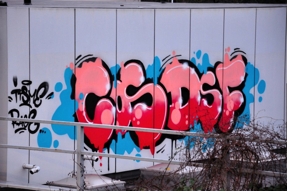 Graffiti Wall in Hamburg - Photo by Karlo_Kolambo - Rage, Cos, Dsf (2012)