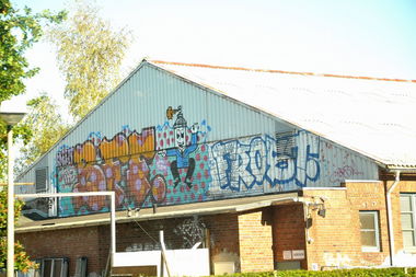 Graffiti Bombing in Hamburg - Photo by Karlo_Kolambo - BFF, Frost (2010)