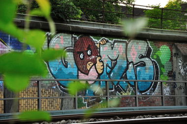 Graffiti Wall in Hamburg - Photo by Karlo_Kolambo - Gms