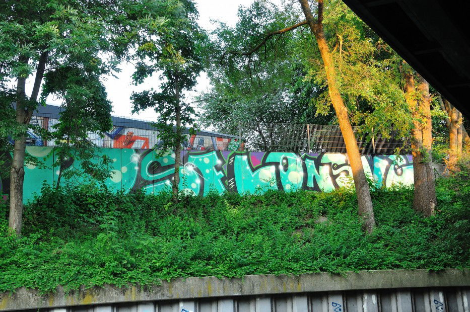Graffiti Wall in Hamburg - Photo by Karlo_Kolambo - Dsf, Lons, Vc (2013)