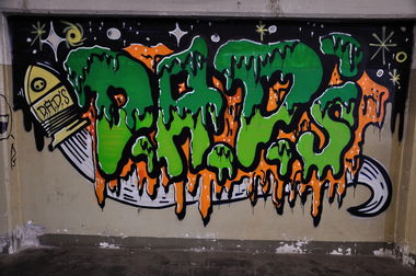 Graffiti Wall - Photo by Karlo_Kolambo - d.a.d.s, ill (2012)