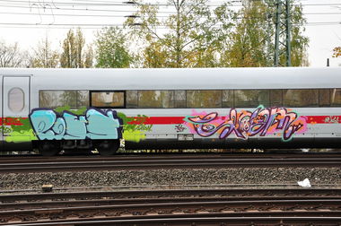 Graffiti Train - Photo by Karlo_Kolambo - ripslam, slam, tcs
