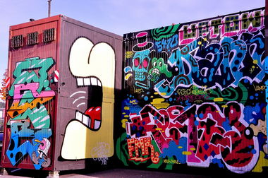 Graffiti Wall - Photo by Karlo_Kolambo - onkelhypno, fmk, jbcb
