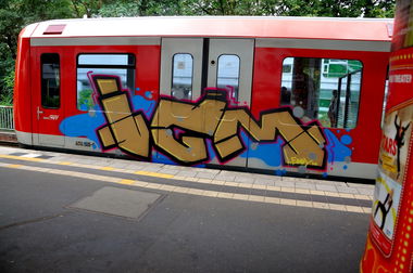 Graffiti Train - Photo by Karlo_Kolambo - igm