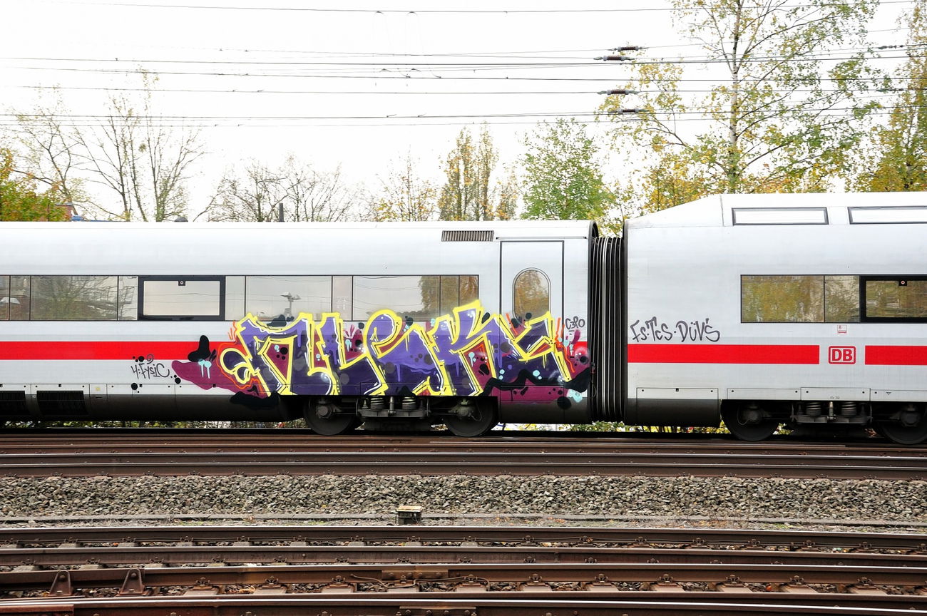 Graffiti Train - Photo by Karlo_Kolambo - tcs