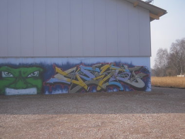 Graffiti Wall - Photo by Karlstoast - wk, dachau, munich (2012)