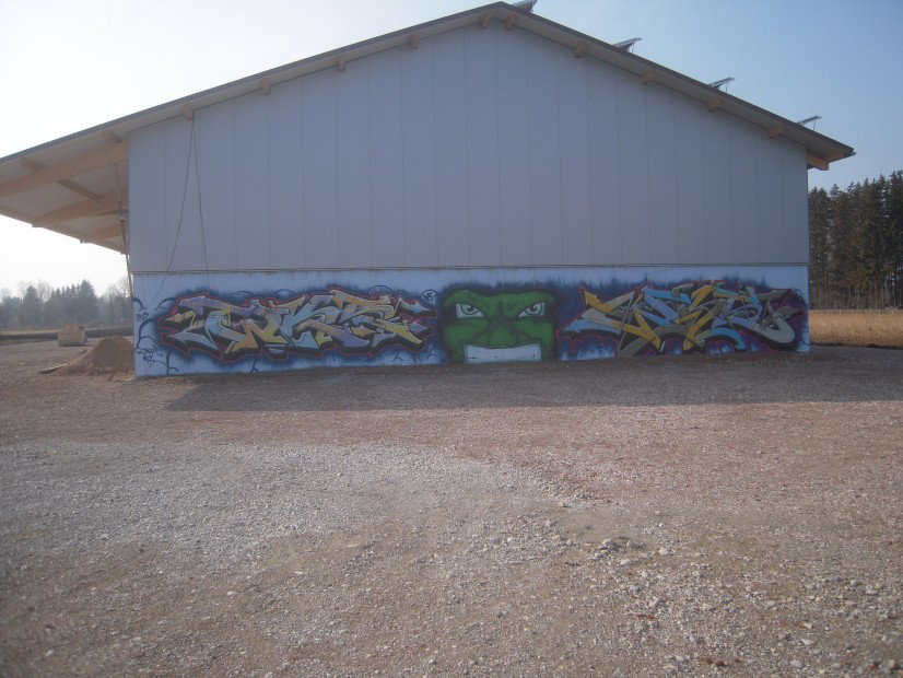 Graffiti Wall - Photo by Karlstoast - wk, wickeds, wks (2012)