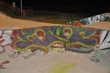 Graffiti Wall in München - Photo by Karlstoast - epor, gak, skatepark (2013)