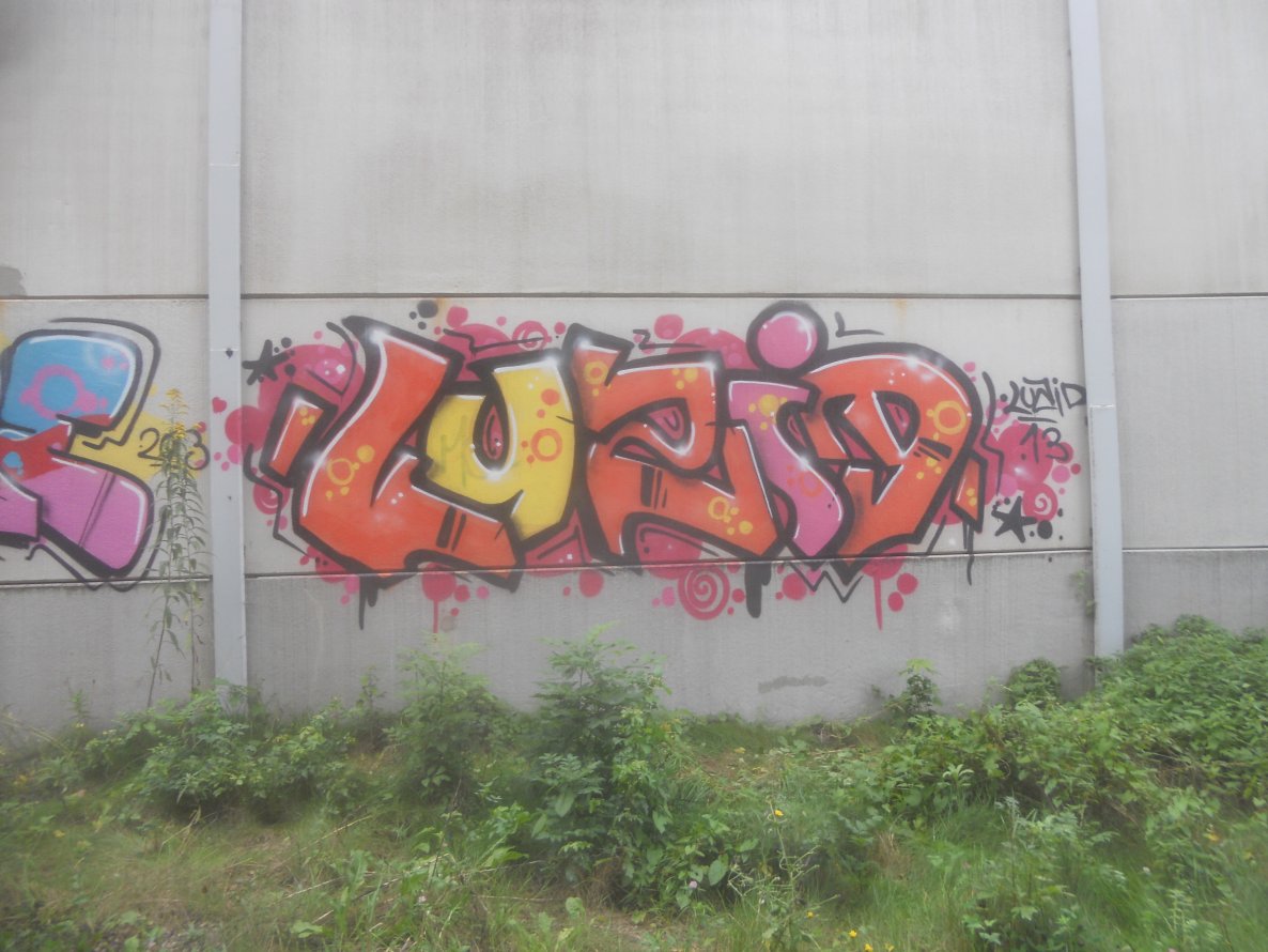 Graffiti Wall in München - Photo by Karlstoast - luzid, lusid, dachau (2013)