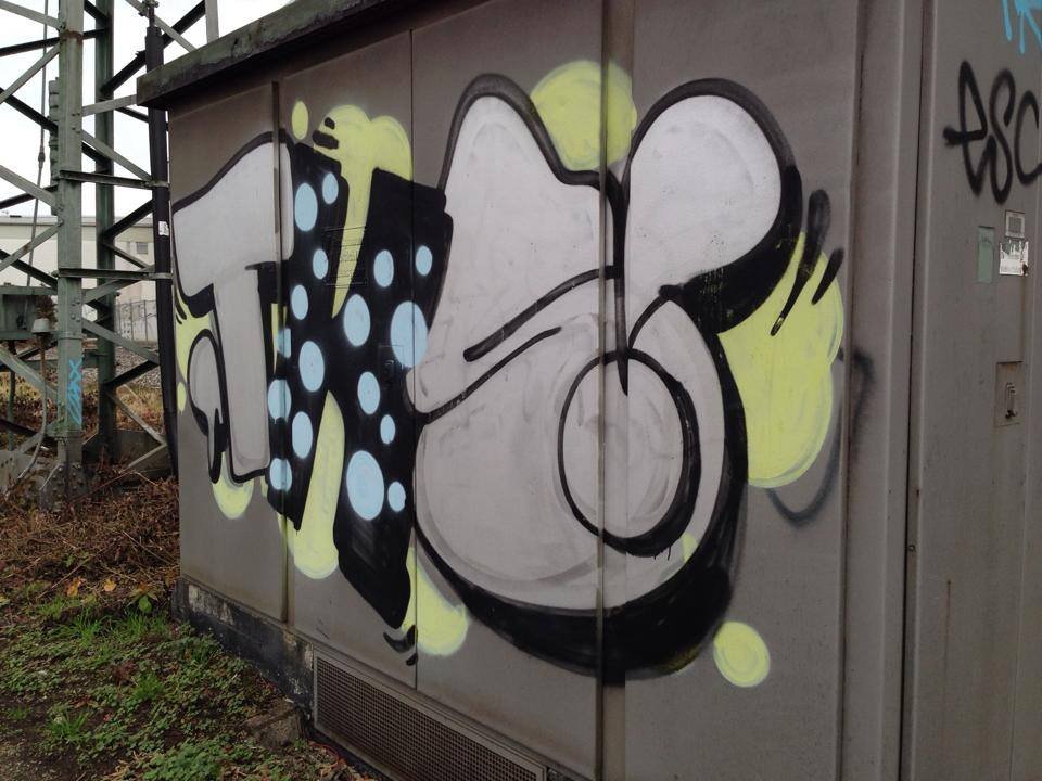 Graffiti Wall in München - Photo by Karlstoast - tks, munich, münchen