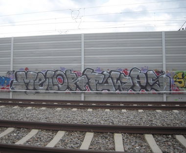 Graffiti Bombing in Dachau - Photo by Karlstoast - melor, tuwas, dachau (2012)