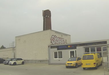 Graffiti Bombing in Dachau - Photo by Karlstoast - R.I.P., SIMON (2013)