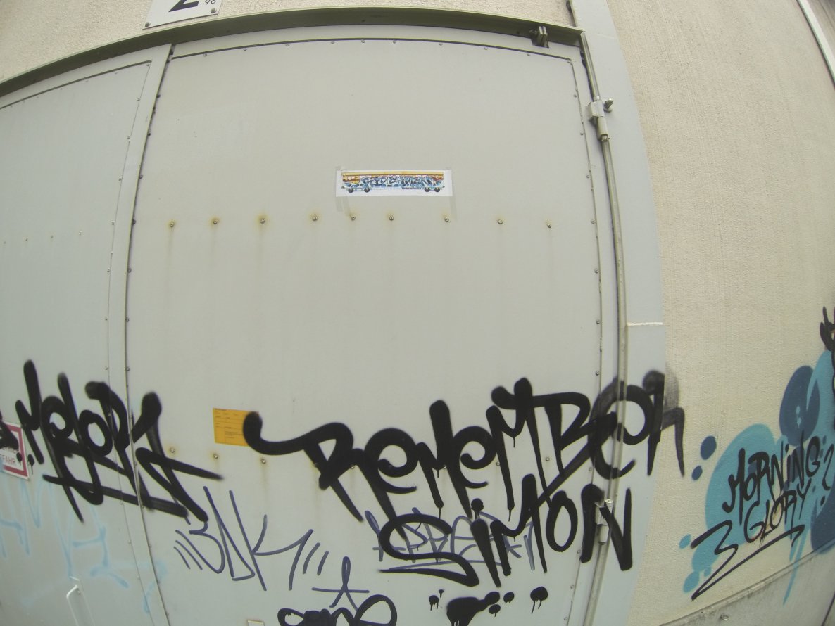 Graffiti Artwork in Dachau - Photo by Karlstoast - R.I.P., SIMON (2013)