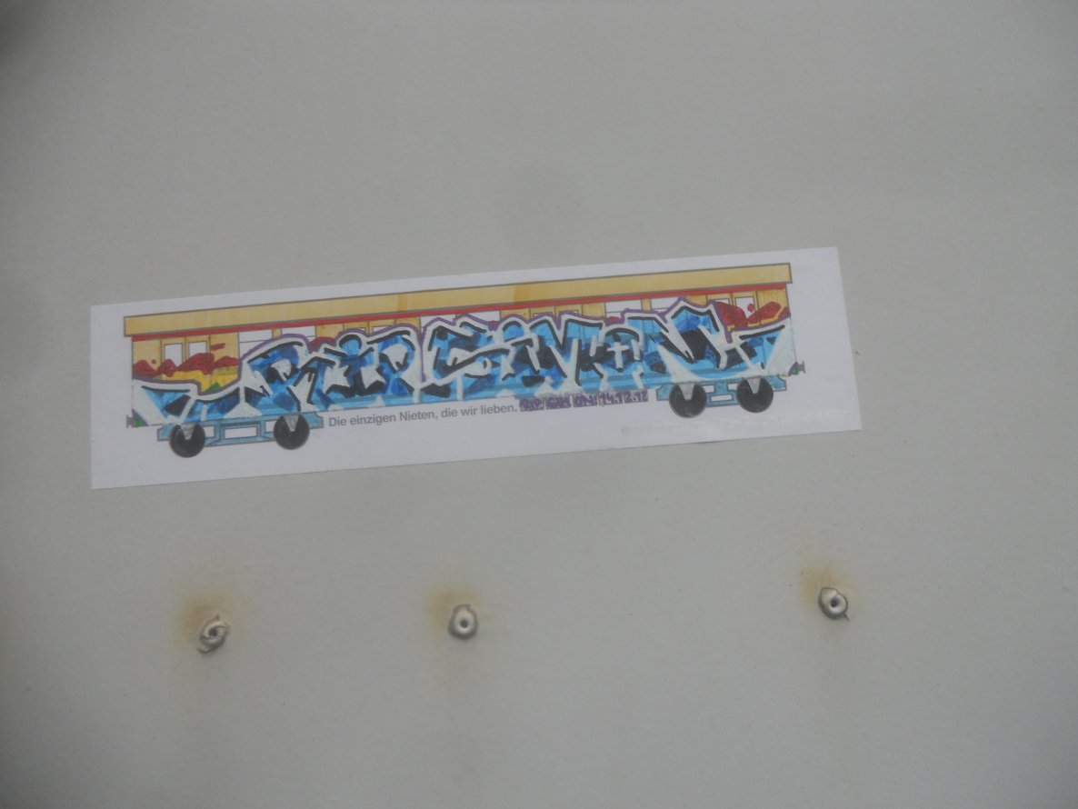 Graffiti Artwork in Dachau - Photo by Karlstoast - R.I.P., SIMON (2013)