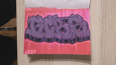Graffiti Sketch in Dortmund - Photo by Karlstoast - gcbs (2013)