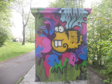 Graffiti Wall in München - Photo by Karlstoast - brummer, dachau, munich (2011)