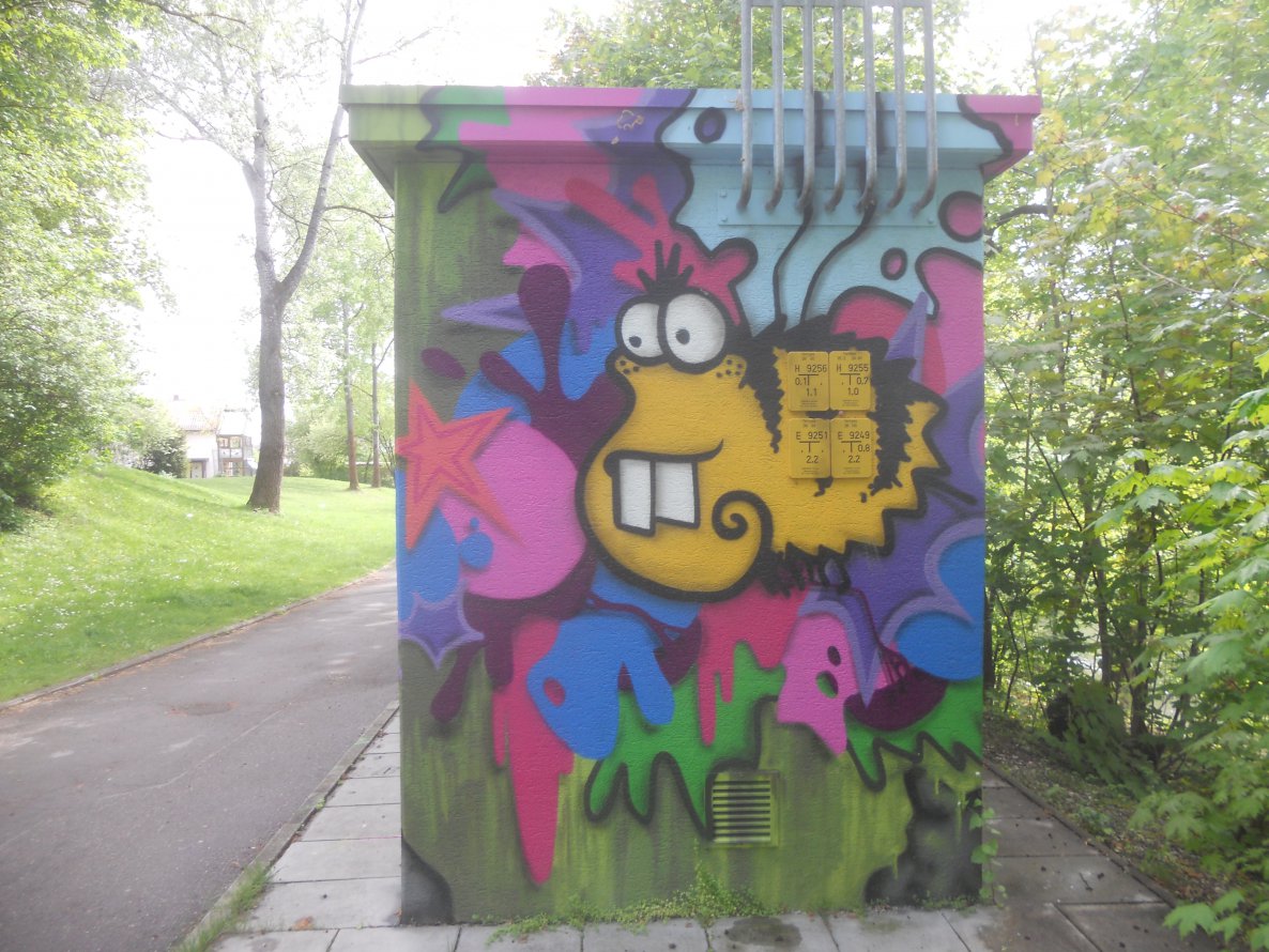 Graffiti Wall in München - Photo by Karlstoast - brummer, dachau, munich (2011)