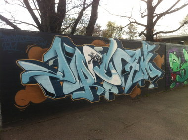 Graffiti Wall in Basel - Photo by Karlstoast - dream, basel, tws (xxxx)