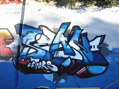 Graffiti Wall - Photo by Karlstoast - sean, two, sean