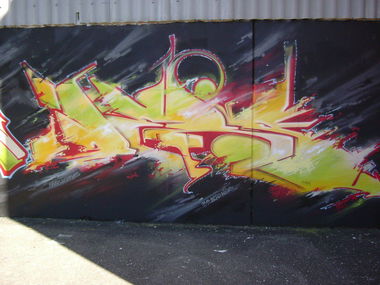 Graffiti Wall in Basel - Photo by Karlstoast - ders?