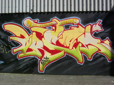 Graffiti Wall in Basel - Photo by Karlstoast - dream