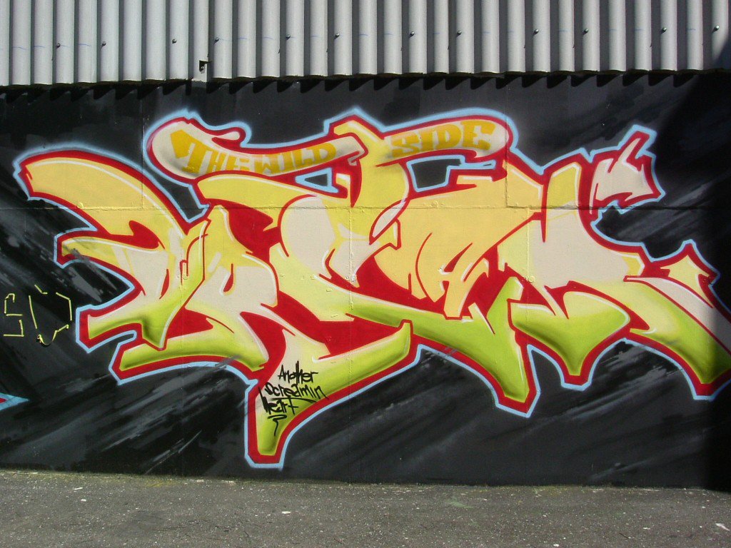 Graffiti Wall in Basel - Photo by Karlstoast - dream