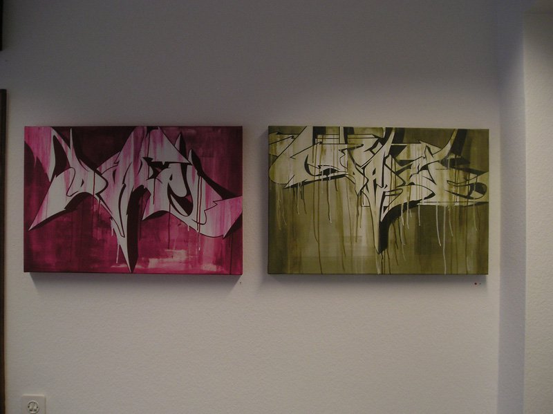 Graffiti Artwork in Basel - Photo by Karlstoast - dare, canvas