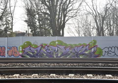 Graffiti Wall - Photo by Karlstoast - ekser, stf, ad