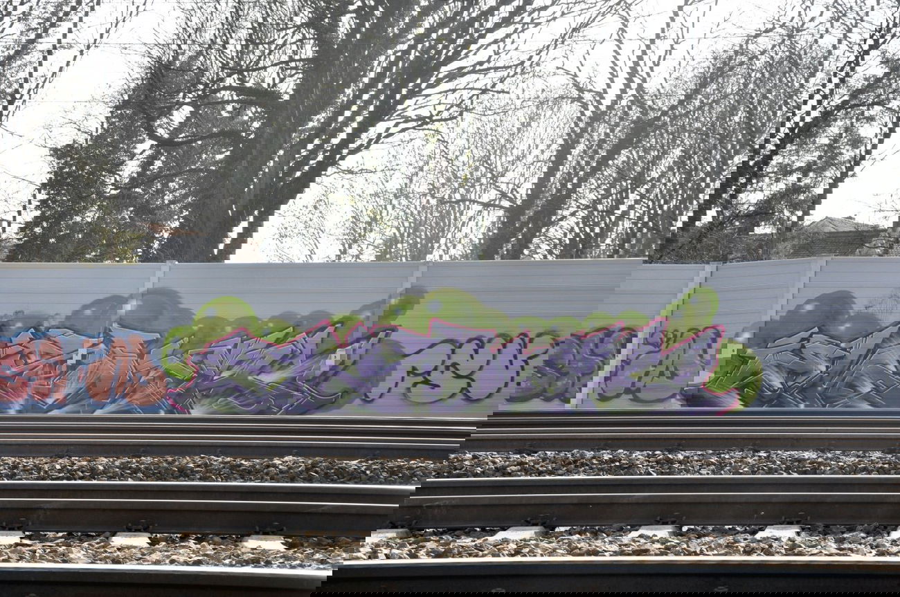 Graffiti Wall - Photo by Karlstoast - ekser, stf, ad