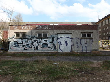 Graffiti Bombing - Photo by Karlstoast - cefs, sefb, dbh