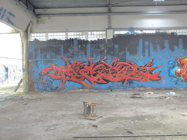 Graffiti Wall in München - Photo by Karlstoast - wickeds, wk, dachau (2014)