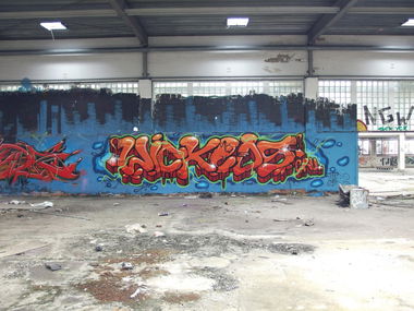 Graffiti Wall in München - Photo by Karlstoast - wickeds, wk, nr (2014)